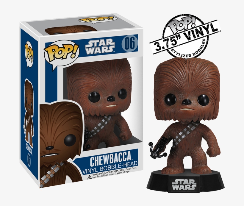 Star Wars - Chewbacca - Chewbacca Bobble Head Pop, transparent png download