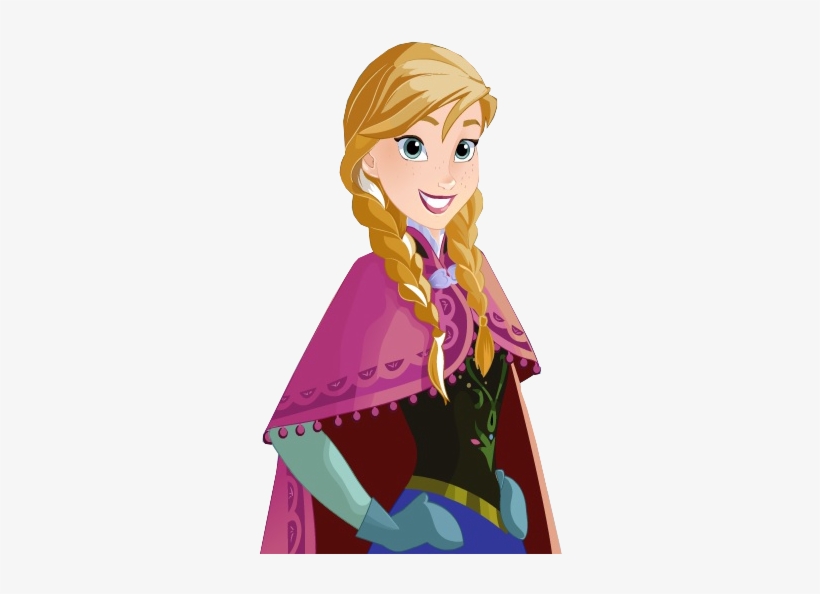 Imagem Png Ana - Anna Cartoon, transparent png download