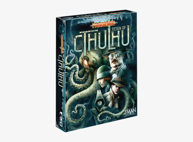 Pandemic Reign Of Cthulhu Board Game, transparent png download
