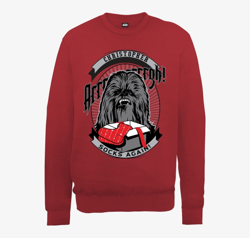 Skip To The End Of The Images Gallery - Chewbacca Christmas Jumper, transparent png download
