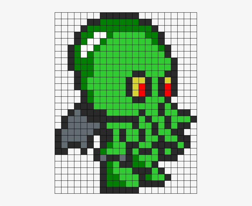 Cthulhu Perler Bead Pattern / Bead Sprite - Central City Brewing Co Ltd, transparent png download