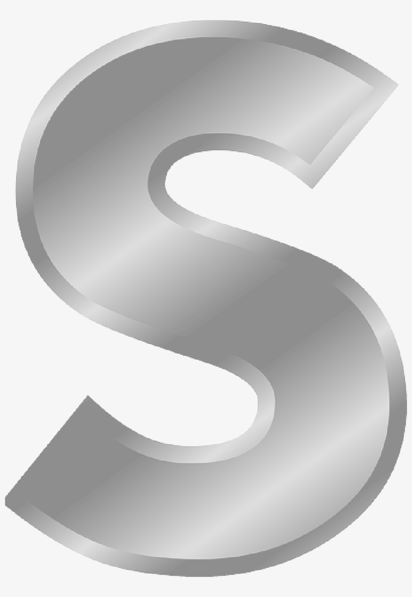 Mb Image/png - Silver Letter S Png, transparent png download