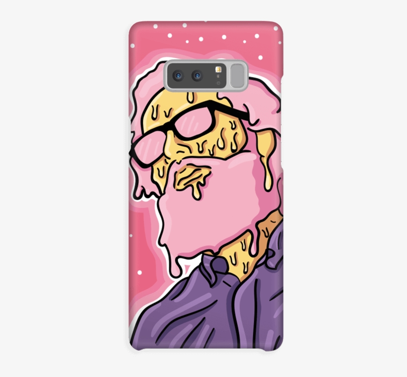 Pink Melting Guy Case Galaxy Note8 - Iphone, transparent png download