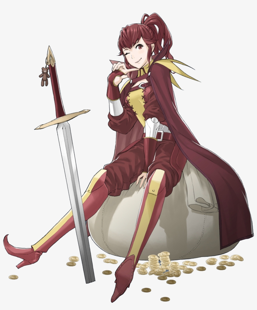 Middleweight, But A Very Fast Runner Can Wall Jump - Fire Emblem Anna, transparent png download