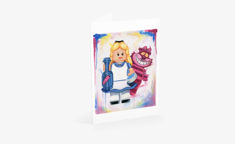 Alice In Wonderland Card - Playing Card, transparent png download
