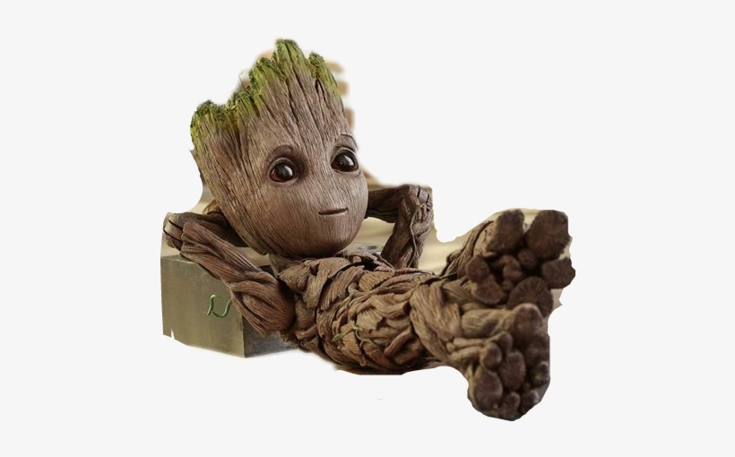 Guardians Of The Galaxy: Vol. 2 - Groot Life Size Action, transparent png download