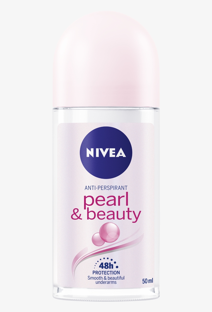 Deodorant Nivea Pearl And Beauty, transparent png download