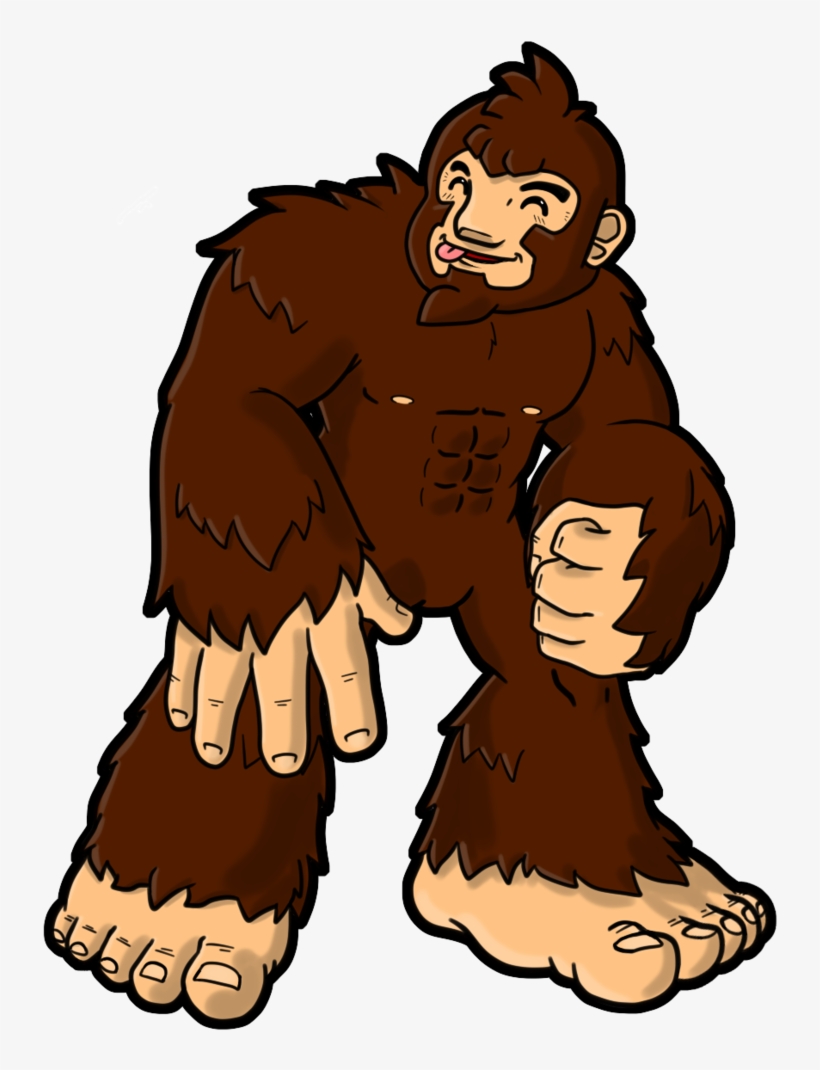 Bigfoot Png Images Banner Transparent Stock - Bigfoot Clipart, transparent png download