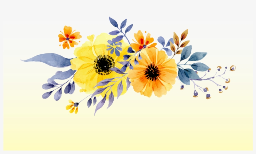 Yellow Flowers - Notebook Bullet Journal Dot-grid, Graph, Lined, Blank, transparent png download