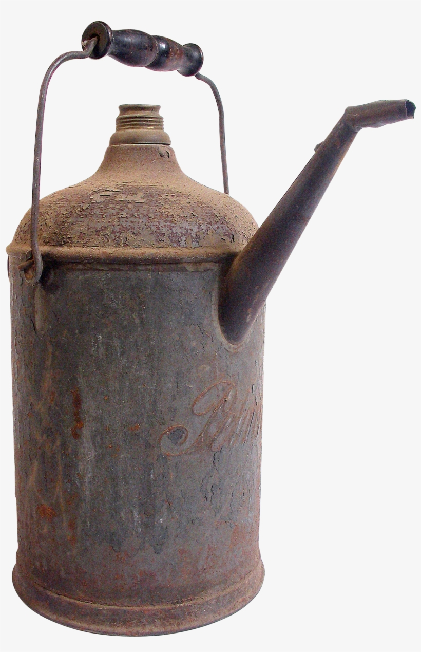 Old Oil Can Transparent Png By Absurdwordpreferred - Old Oil Can, transparent png download