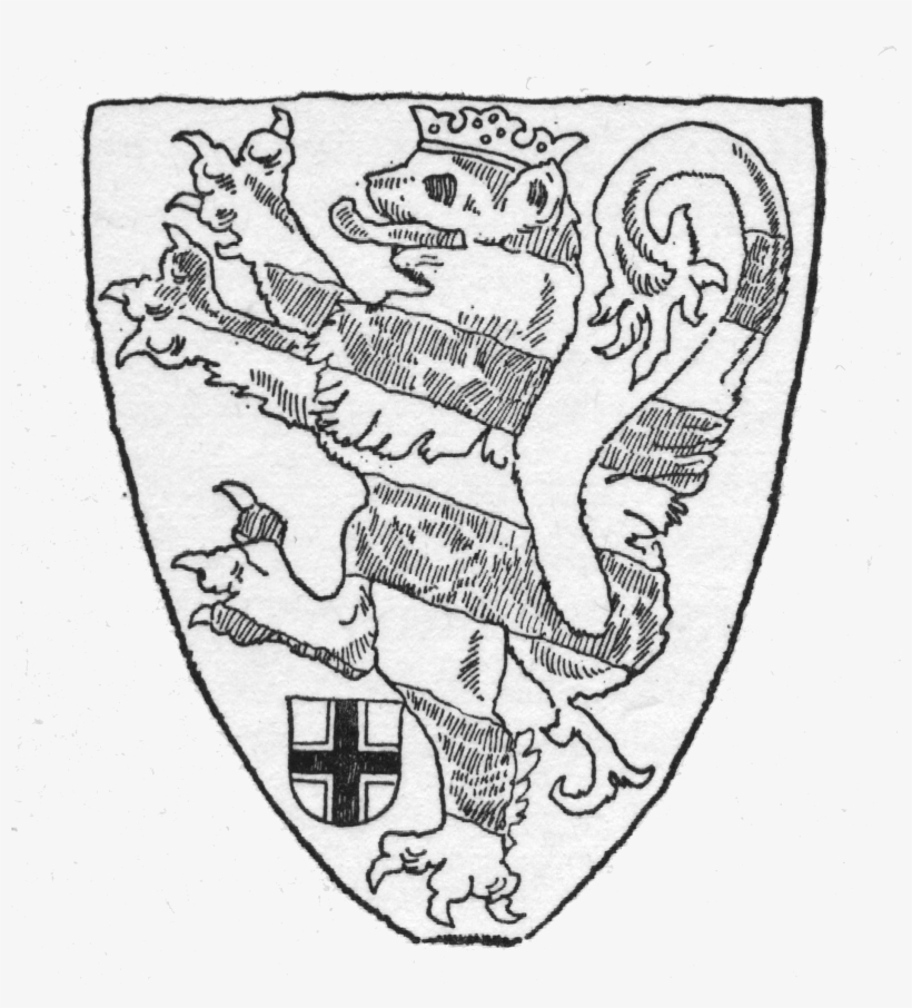 File Wappen Des Konrad Svg Transparent Stock - Wappen Landgraf Von Thüringen, transparent png download