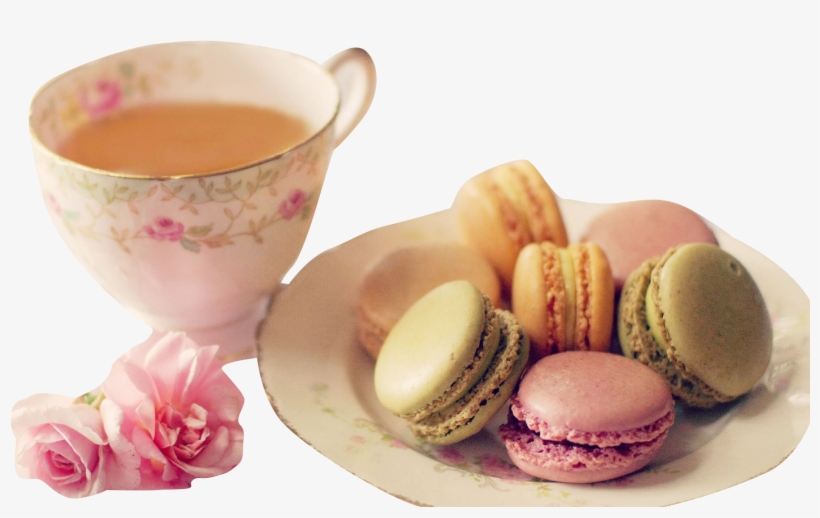 Macaron Vector Flavours - Turquoise Vintage Cup Earrings Food Jewelry Sweets, transparent png download