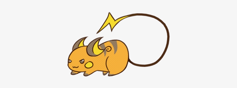 Raichu - Drawing, transparent png download