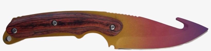 Gut - Fade - Cs - Go Knives - Utility Knife, transparent png download
