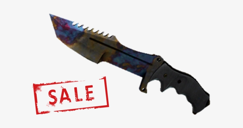 Csgo Random Knife Bonus - Faca Do Caçador Cs, transparent png download