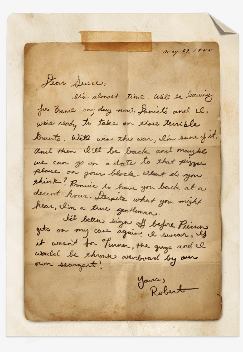 One Of The New Codes To Access The Site Was Found On - Lettre World War, transparent png download
