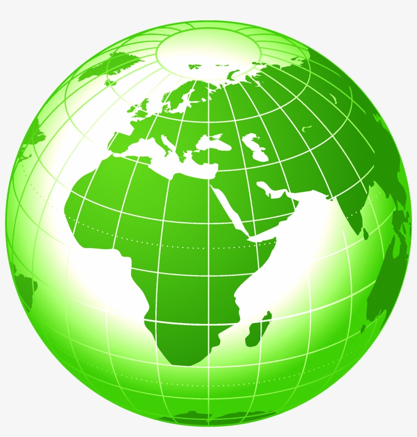 Earth Globe World Map - Mongolia Vietnam, transparent png download