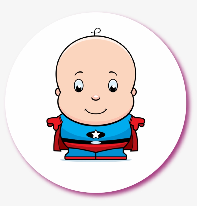 Super Baby Circle Scared Superhero Transparent Png 1000x1000 Free Download On Nicepng