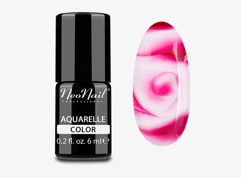 Uv Gel Polish 6 Ml - Neonail Aquarelle Lakier Hybrydowy Cherry Aquarelle, transparent png download