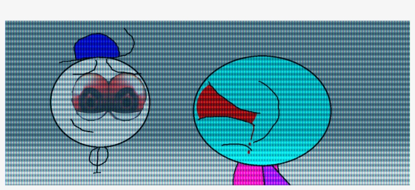 Red Mist Pingux With Red Eye'd Gree Guy - Tartan, transparent png download