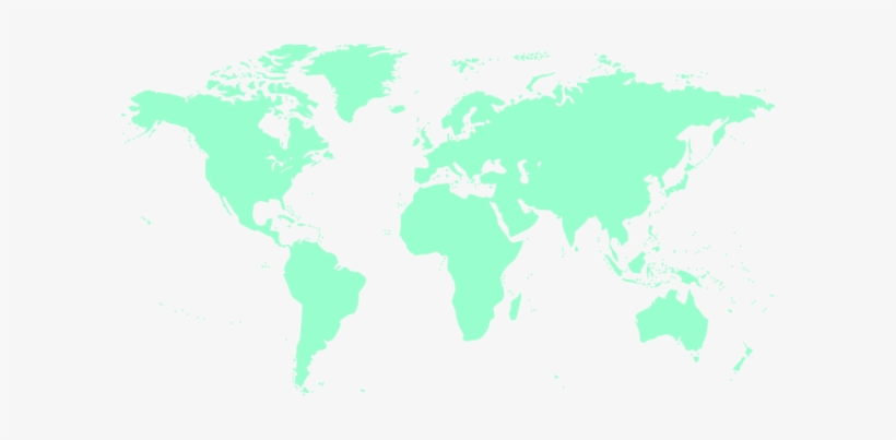 World Map Png - World Map, transparent png download