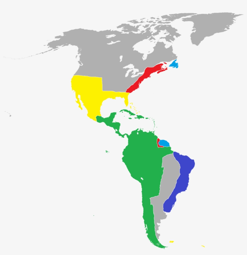 Mapa De America Png - Mauritius In Map Of India, transparent png download