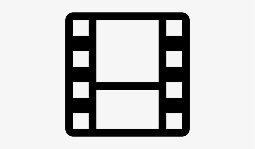 Film Strip Silhouette Free Vectors, Logos, Icons And - Film Strip Icon, transparent png download