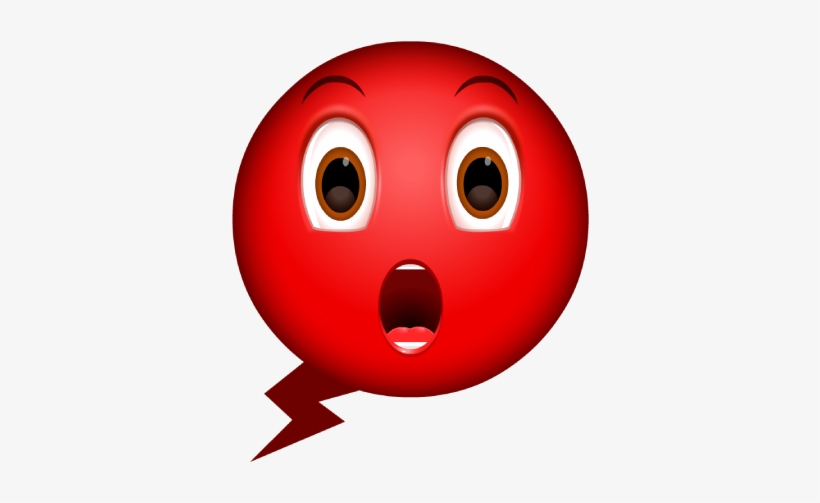 Shocked - Smiley, transparent png download