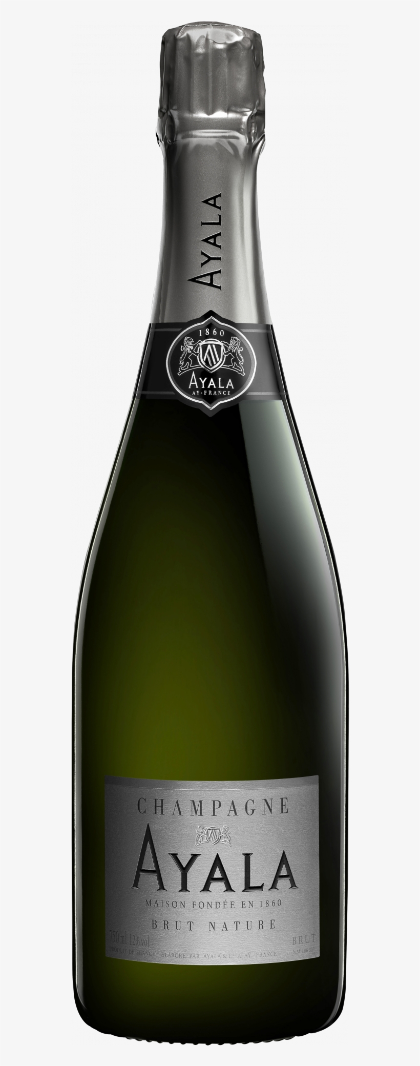 Ayala Brut Nature Champagne, transparent png download