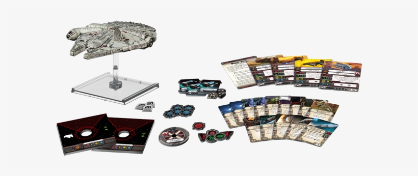 Millennium Falcon Expansion Pack - Fantasy Flight Games - X-wing Miniatures Game B-wing, transparent png download