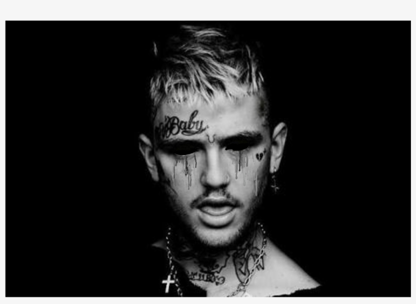 Lil Peep B&w, transparent png download