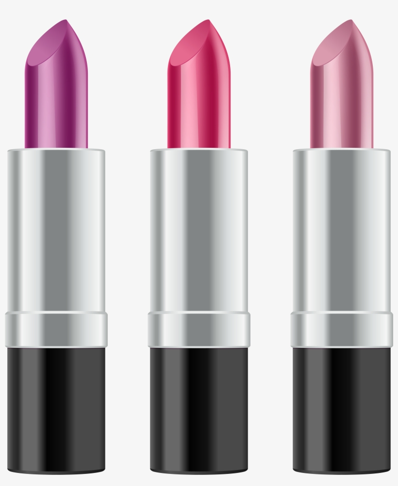Lipstick Clipart Purple Lipstick - Transparent Background Lipstick Png, transparent png download