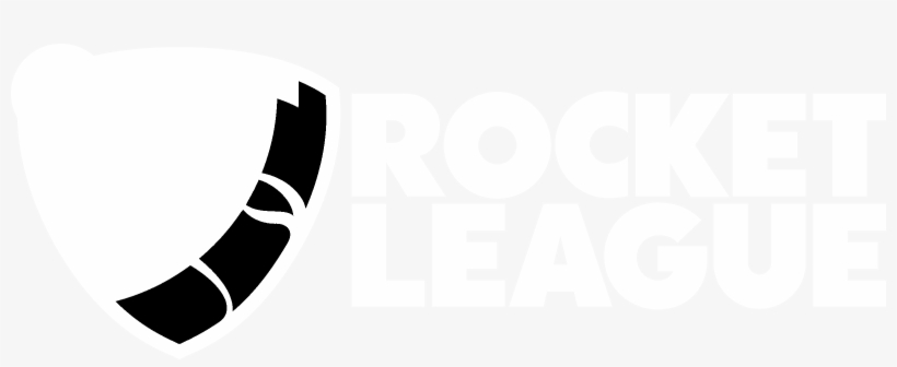 Rocket League Logo Black And White, transparent png download