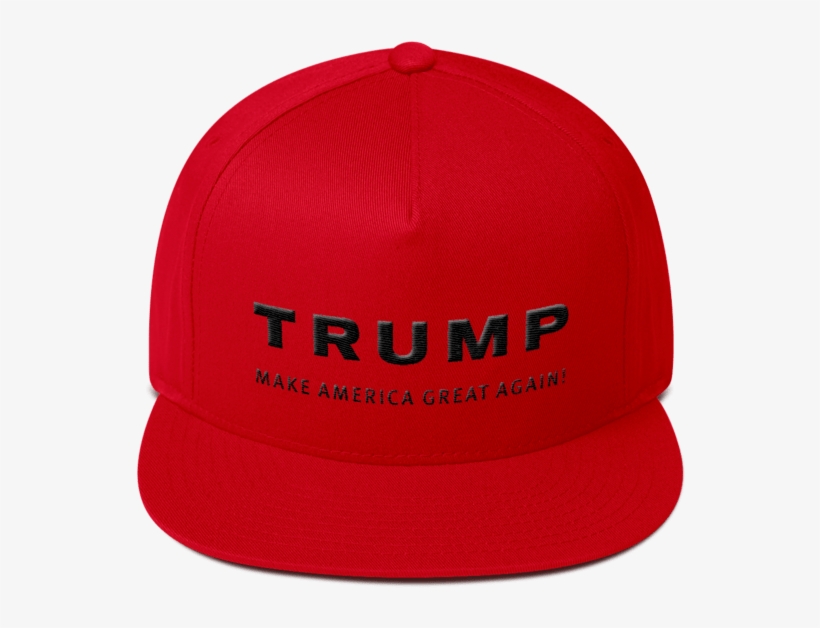 Trump Make America Great Again Flat Bill Cap By Trump - Baseball Cap, transparent png download