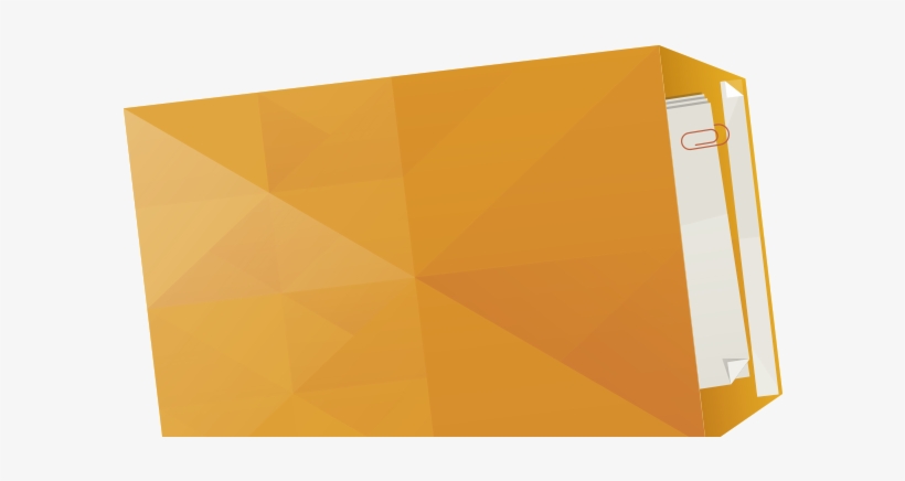 S3-envelope - Construction Paper, transparent png download