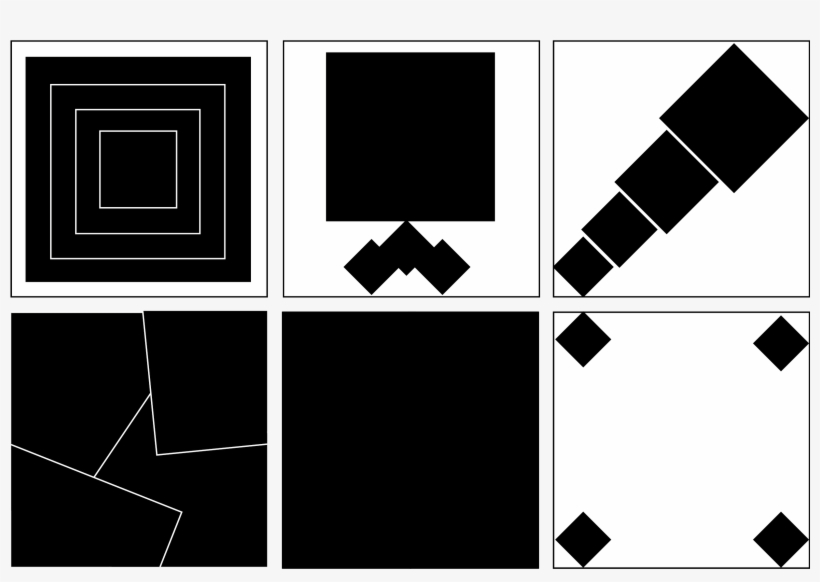 Blog Black Squares 02 - Blog, transparent png download