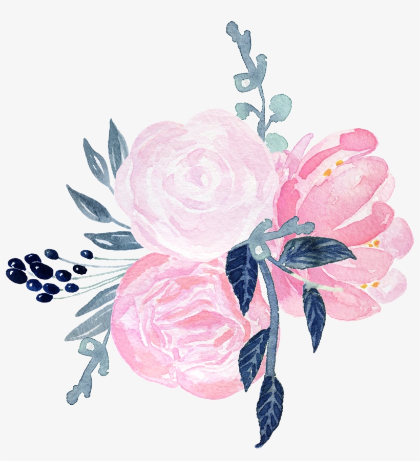 Compo Navy 2 - Modern Erröten Rosa Und Karte, transparent png download