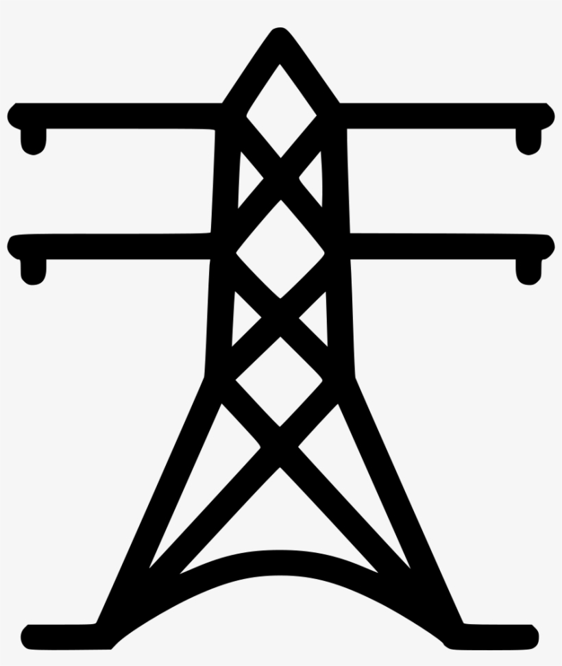 Electricity High Voltage Landline Comments - Icon High Voltage Png, transparent png download