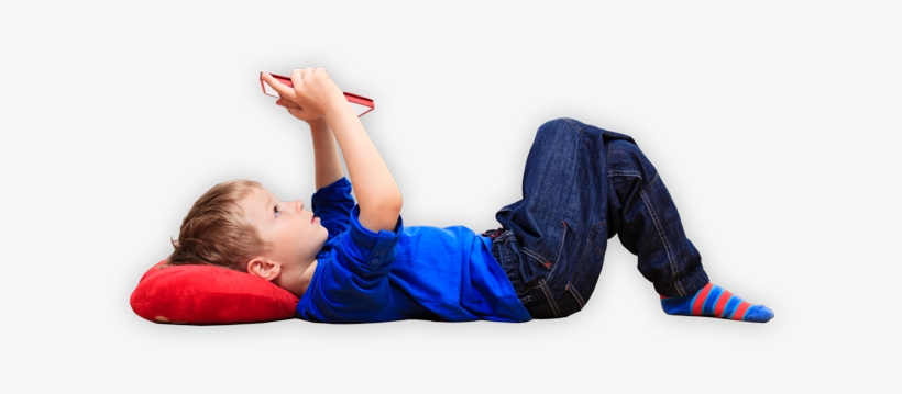 Because Flexibility - Niños Jugando Con Tablet, transparent png download