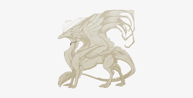 Teardrop Ruby Choker Skydancer M - Dragon Virgil Sanders Sides, transparent png download