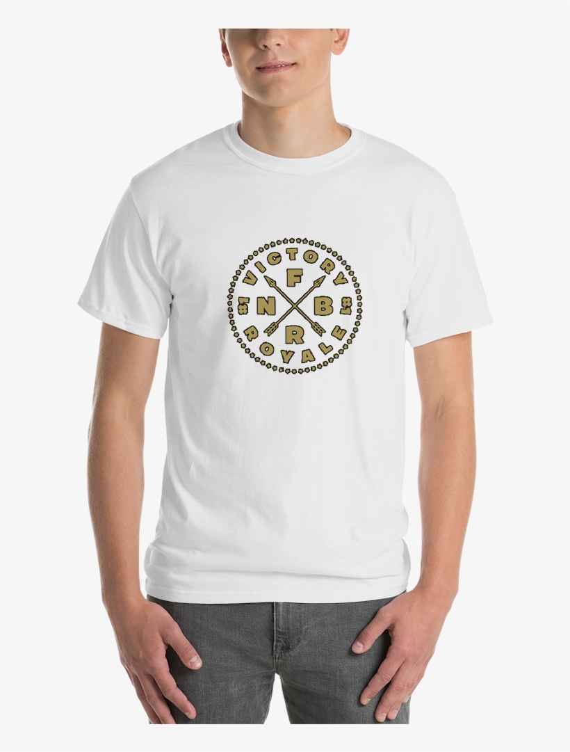 Victory Royale Circle Battle Royale T-shirt - T-shirt, transparent png download