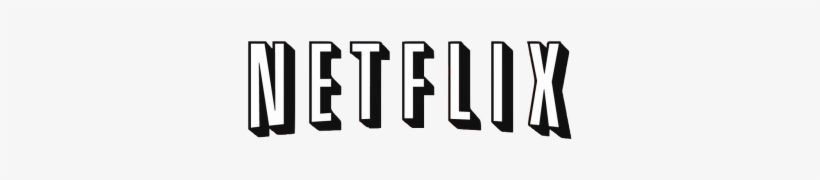 Transparent Netflix - Netflix Logo Black And White, transparent png download