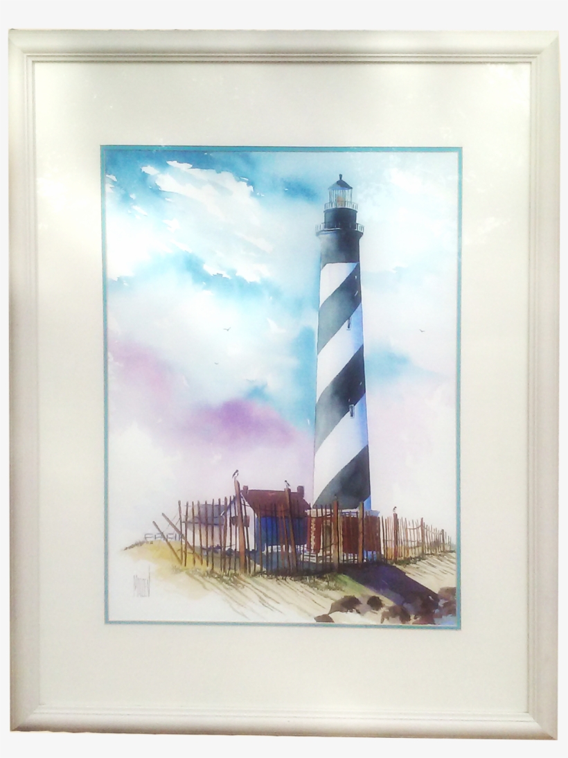 The Cape Hatteras Lighthouse - Picture Frame, transparent png download