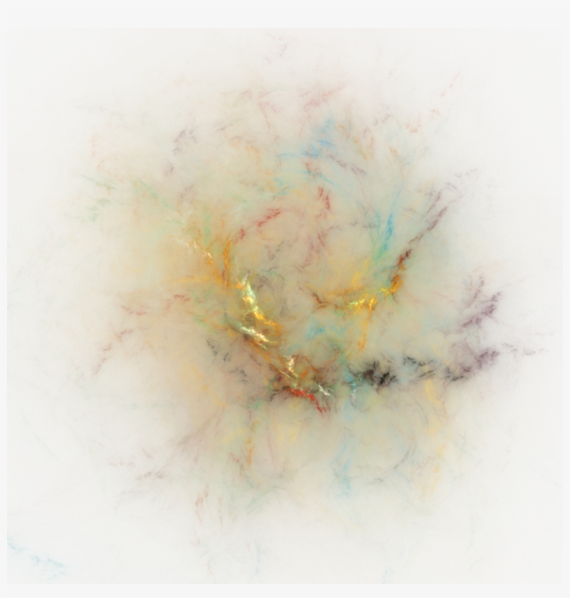 Created Using The Fractal Editor "apophysis - Watercolor Paint, transparent png download