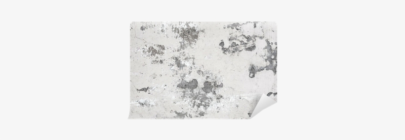 Old White Concrete Wall With Paint Cracks - Old White Paint Texture, transparent png download