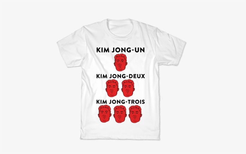 Kim Jong Un, Kim Jong Deux, Kim Jong Trois Kids T - Kim Jong Un Merch, transparent png download
