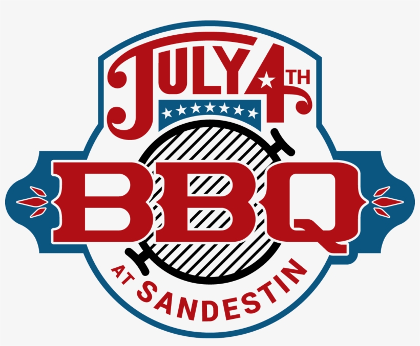 2018 Sandestin 4th Of July Bbq - 4th Of July Bbq Sign, transparent png download