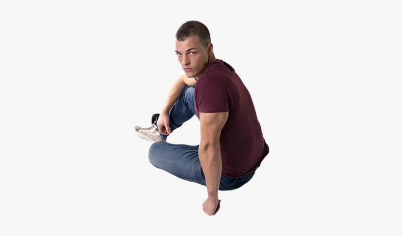 Best Free Sitting Man Png Picture - Person Sitting On Floor Png, transparent png download