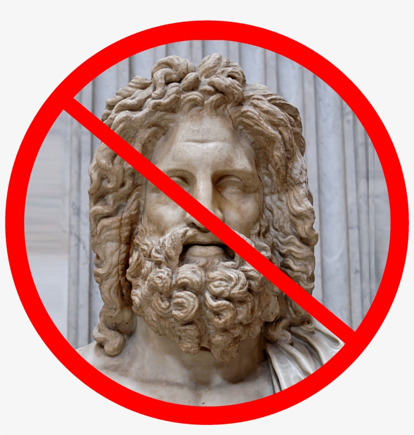 No Gods Image-zeus - Critical History Of Greek Philosophy, transparent png download