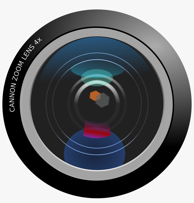 Camera Lens Clipart Png, transparent png download